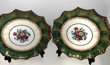 Vintage Pair Of AYNSLEY Green