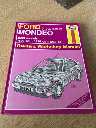 Ford mondeo mk1 - ford, haynes