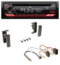 JVC CD DAB USB Bluetooth MP3 Car Stereo For Audi A2 A3 8L 99-00 A4 B5 99-01 A6 C5
