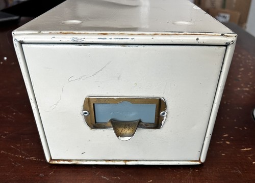 Drawer metal index - 1,