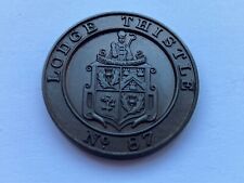Scotland Masonic Penny - Thistle Lodge - #87