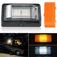 LED Awning Porch Outside Light 12V 360lm Campervan Motorhome RV Boat Roof Lamp