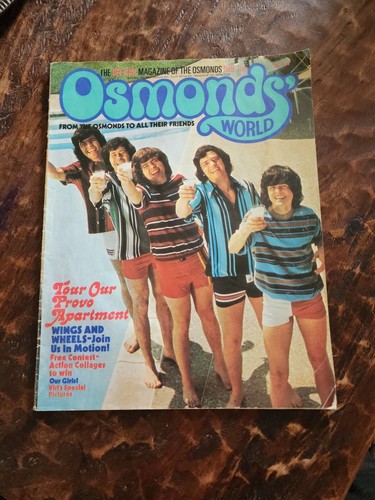 Osmonds world magazine july - osmonds',