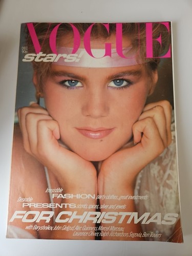 Vogue magazine december 1980 - magazine,