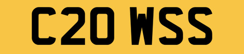 Crows cows number - number, plate