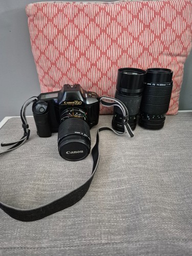 Canon slr camera w 3x - t,