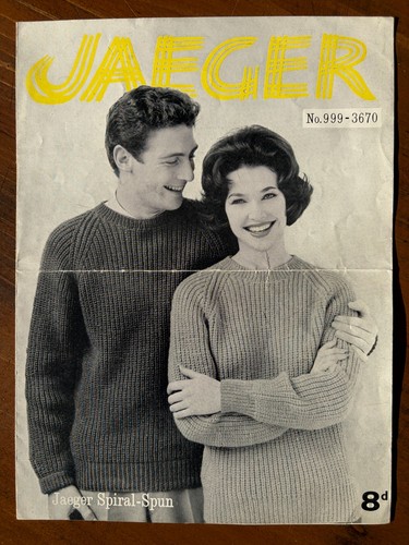 Jaeger 3670 knitting pattern