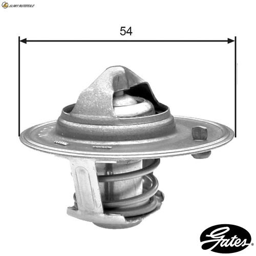 Thermostat coolant th25982g1 - thermostat,
