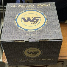 JL Audio 10W6v3-D4 10" W6v3