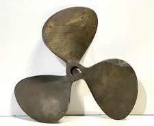 Vintage Brass 3 Blade Boat