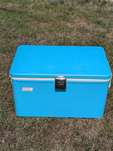 Vintage 1974 coleman cooler - vintage,