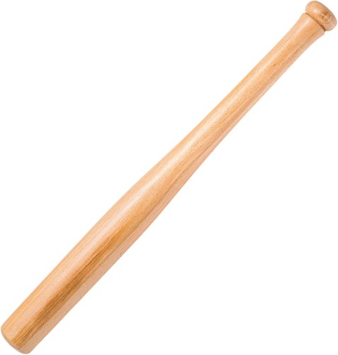 Baseball bat natural heavy - baseball,