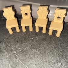 Simba Disney Snow White Seven Dwarfs Cottage  Spare chairs x 4