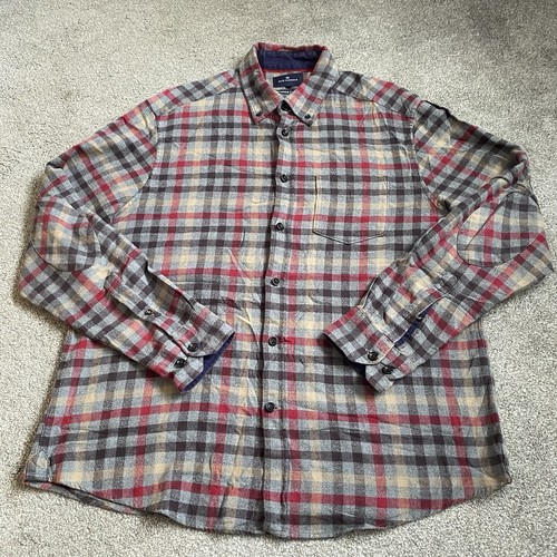 Blue harbour flannel shirt - blue,
