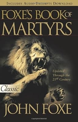 New foxes book martyrs - new,