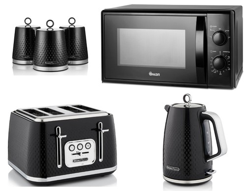 Swan elegance black kettle - swan,