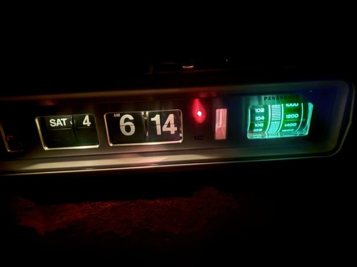 Panasonic flip clock - panasonic,