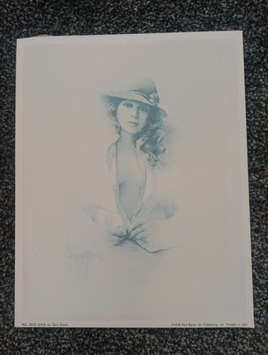 Sara moon print - moon, 1978