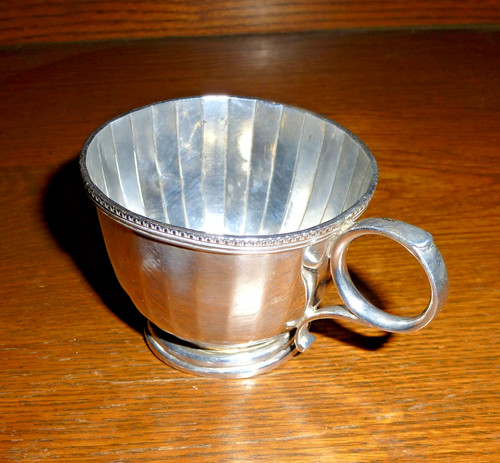 Solid silver christening - silver,