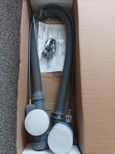 Chrome Bath Overflow Filler & Pop Up Double Ended Bath Waste