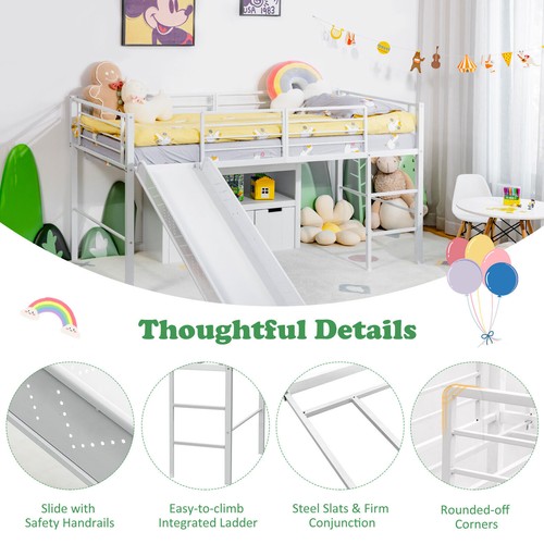 Bunk bed slide - bed, w/