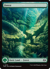 MTG Forest (0276) ( Full Art Basic Land) [Tarkir: Dragonstorm] Near Mint