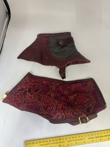 Steampunk victorian spats - steampunk,