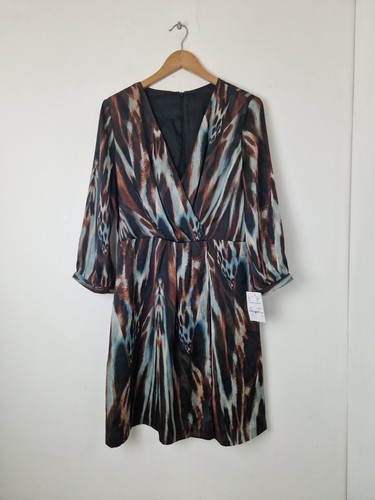 Animal print dress black - dress,