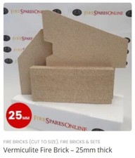 1 x Side Fire Brick Compatible