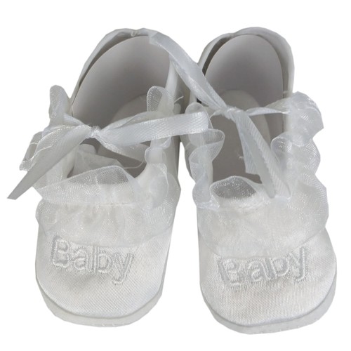 Baby infant white satin - ek,