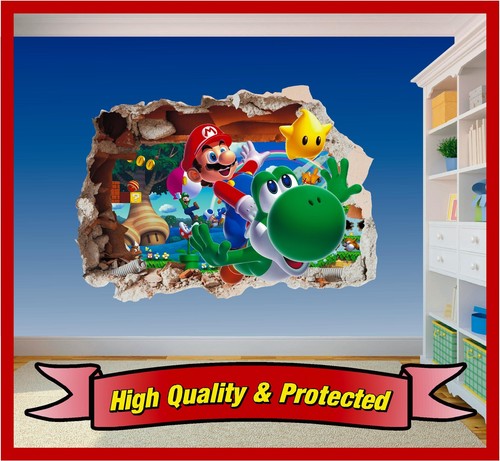 Super mario brothers hole - hole, in