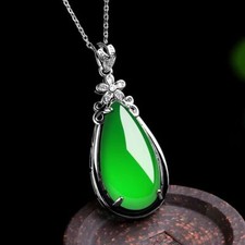 Green Natural Jade Water drop