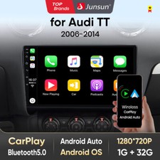 For Audi TT MK2 8J 2006-2012 Android 13 Carplay Car Stereo GPS Navi WIFI Radio