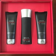 Armani Sport Code EDT 75ml New Sealed  gift set Rare Discontinued