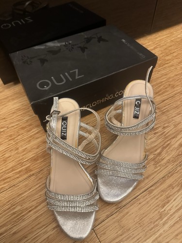 Quiz silver shimmer diamante - quiz,