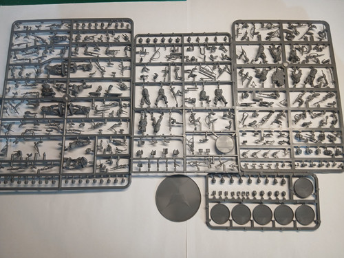 German infantry sprues ww2 - infantry,