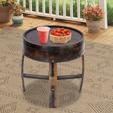 Solid Wood Round Barrel-style