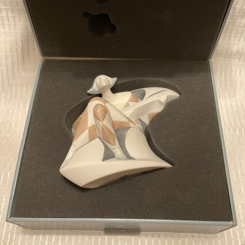 Lladro harlequin utopia - harlequin, boxed