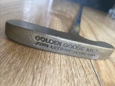 GOLDEN GOOSE MK2 Vintage Brass Putter JOHN LETTERS SCOTLAND