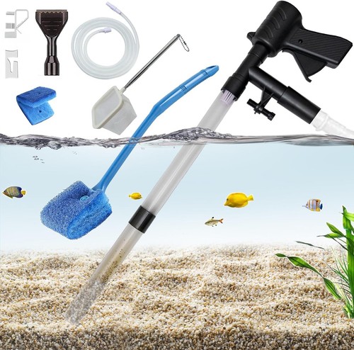 Aquarium gravel cleaner with - aquarium,