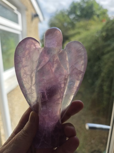 Beautiful fluorite angel - beautiful,