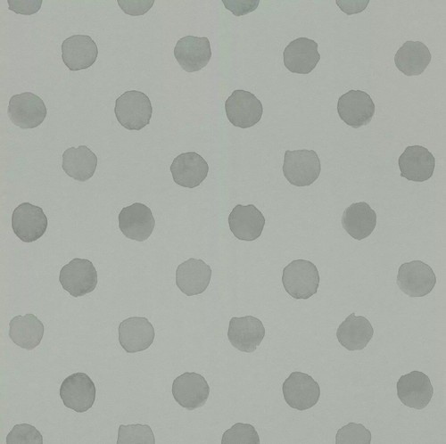 Soft spot dots wallpaper grey - wallpaper,