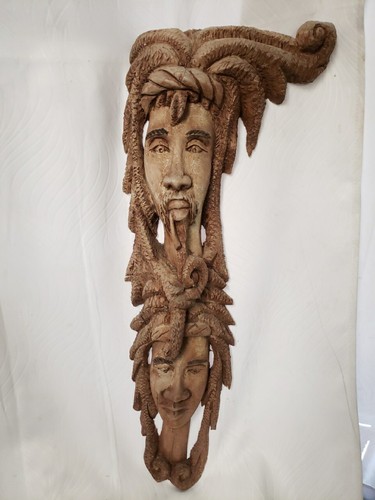 Vintage rastafarian wood - rastafarian,