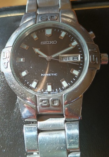 Vintage seiko kinetic day - seiko, day-date