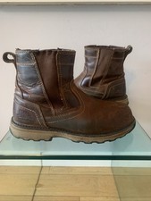CAT Caterpillar Pelton Safety Boots Size UK 8