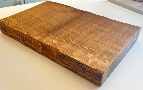 Handmade live edge - solid, oak