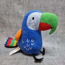 Parrot soft toy - toy, 22cm