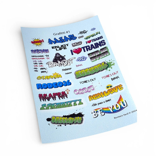 Gauge waterslide graffiti - waterslide,