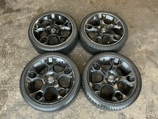 Ford Fiesta Mk7 Snowflake Alloy Wheel’s With Tyres 7J 2009-2017 Plate