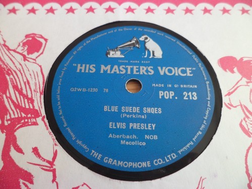Elvis presley blue suede - elvis, presley: